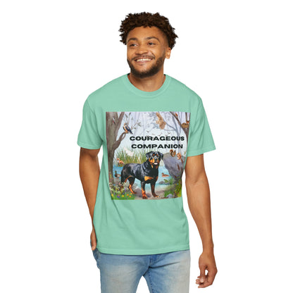 Courageous Companion Unisex Garment-Dyed T-shirt