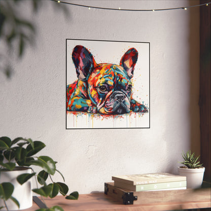 Frenchie In Color 2 Fine Art Posters