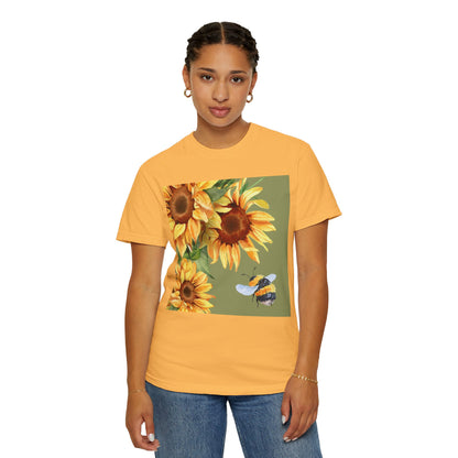 Bee 3 Unisex Garment-Dyed T-shirt