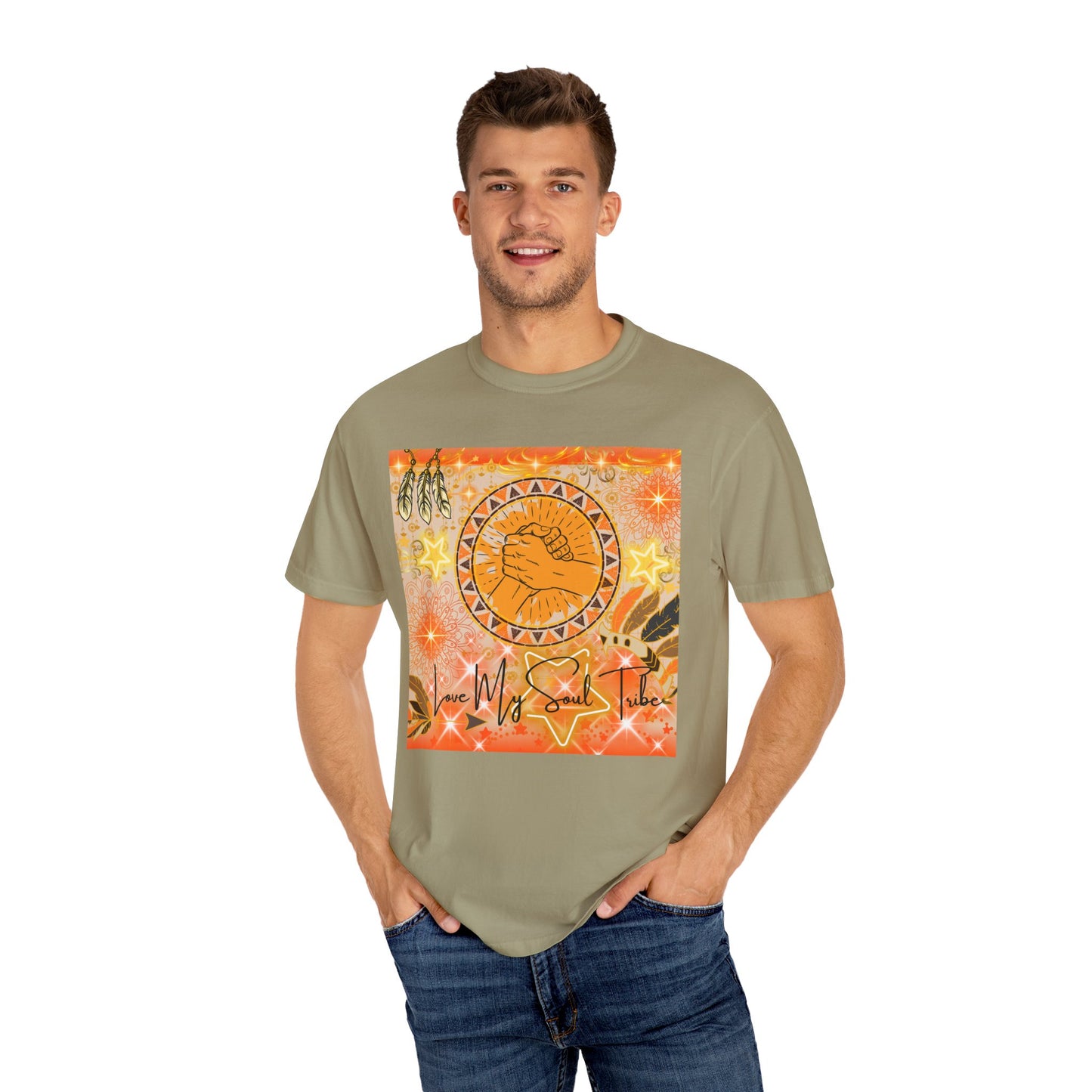 Love My Soul Tribe Unisex Garment-Dyed T-shirt