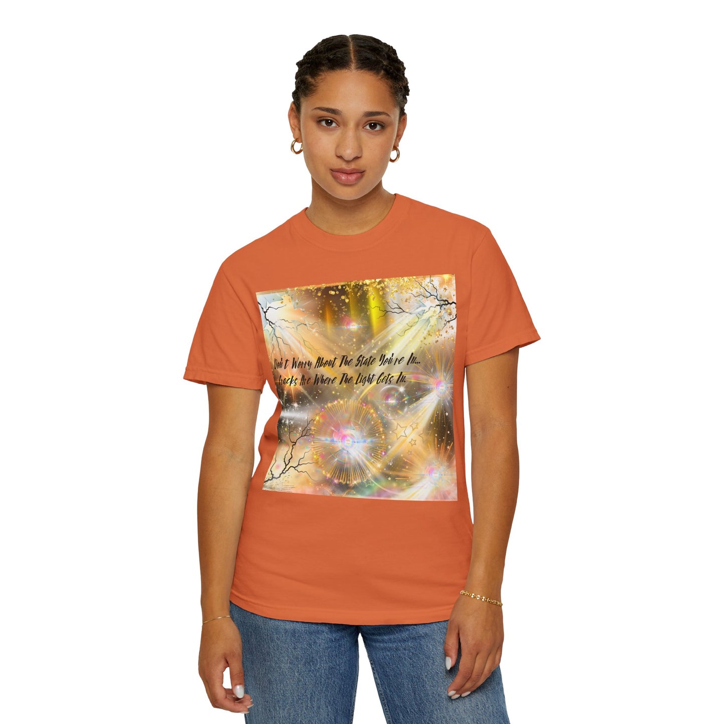 Don't Worry Unisex Garment-Dyed T-shirt