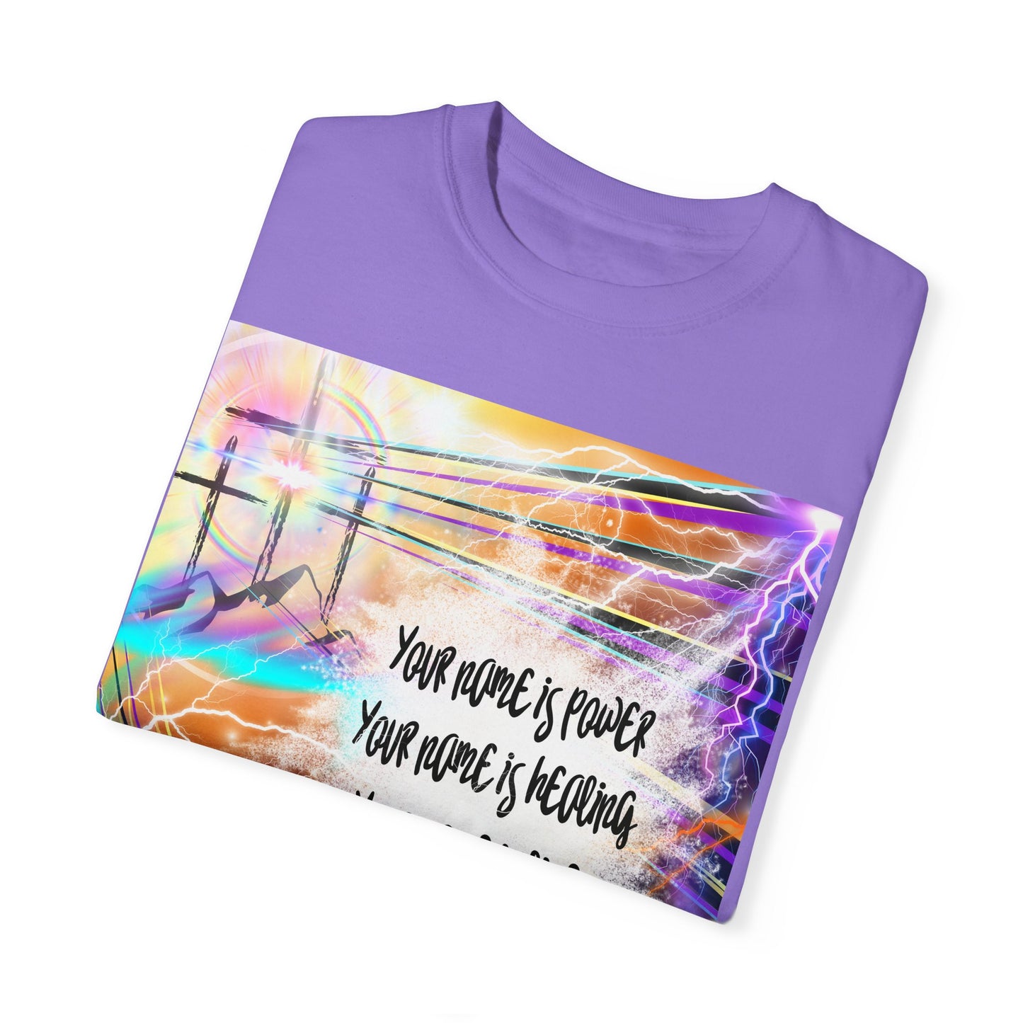 Your Name Unisex Garment-Dyed T-shirt