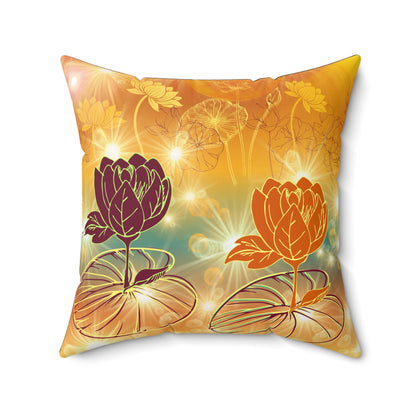 Reflections Spun Polyester Square Pillow