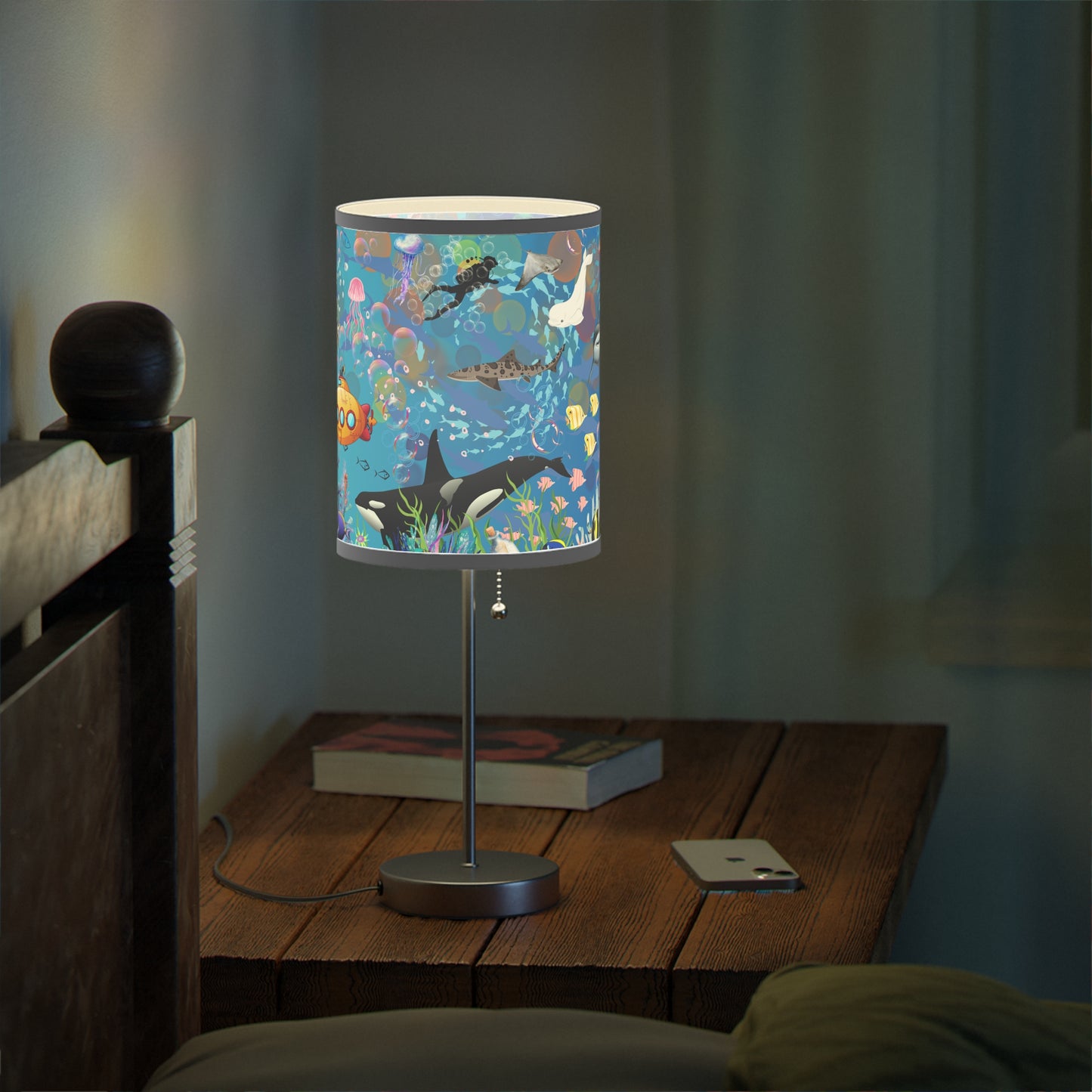 Ocean View Lamp on a Stand, US|CA plug