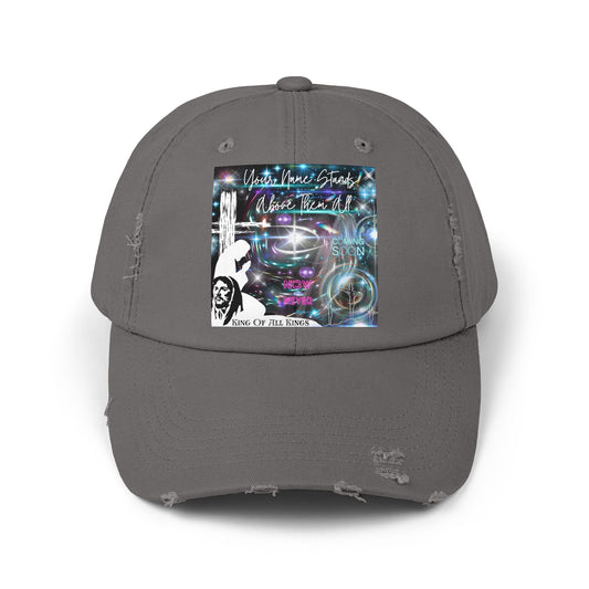 King Of All Kings Unisex Distressed Cap