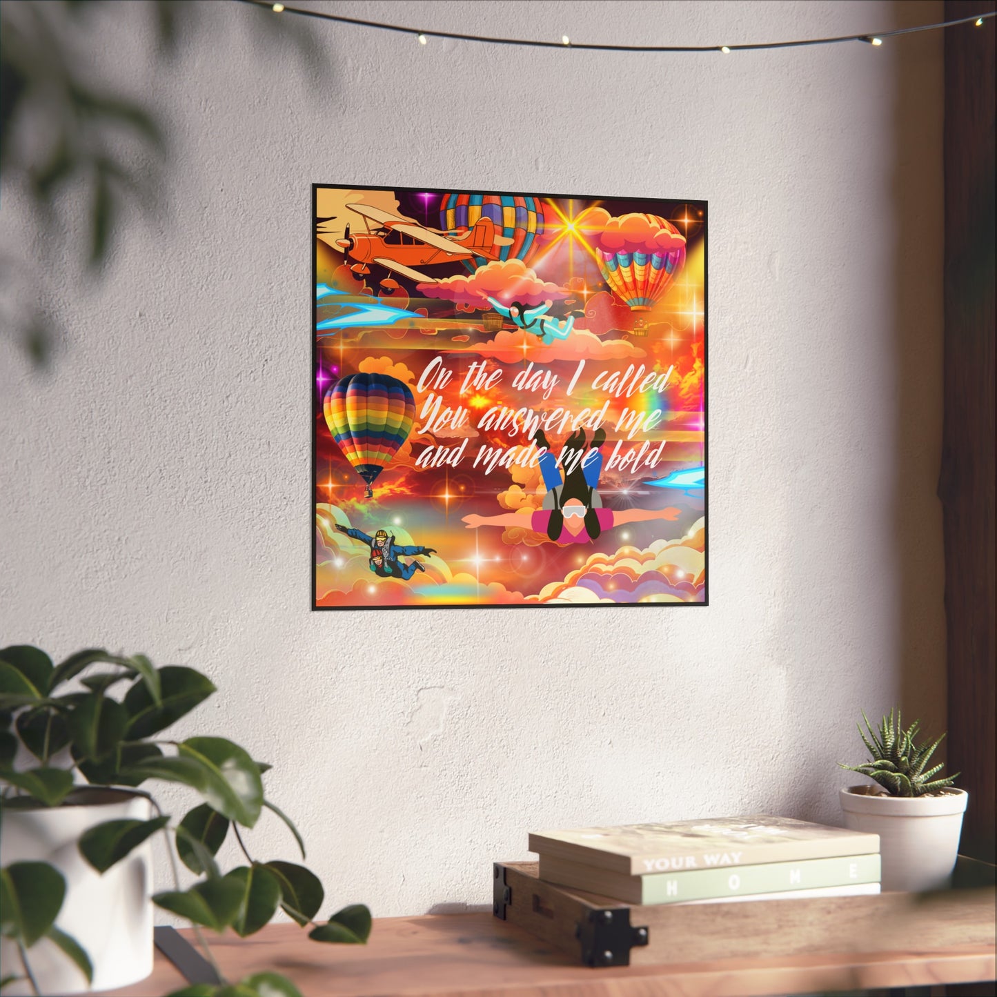 You Answered Me Fine Art Posters