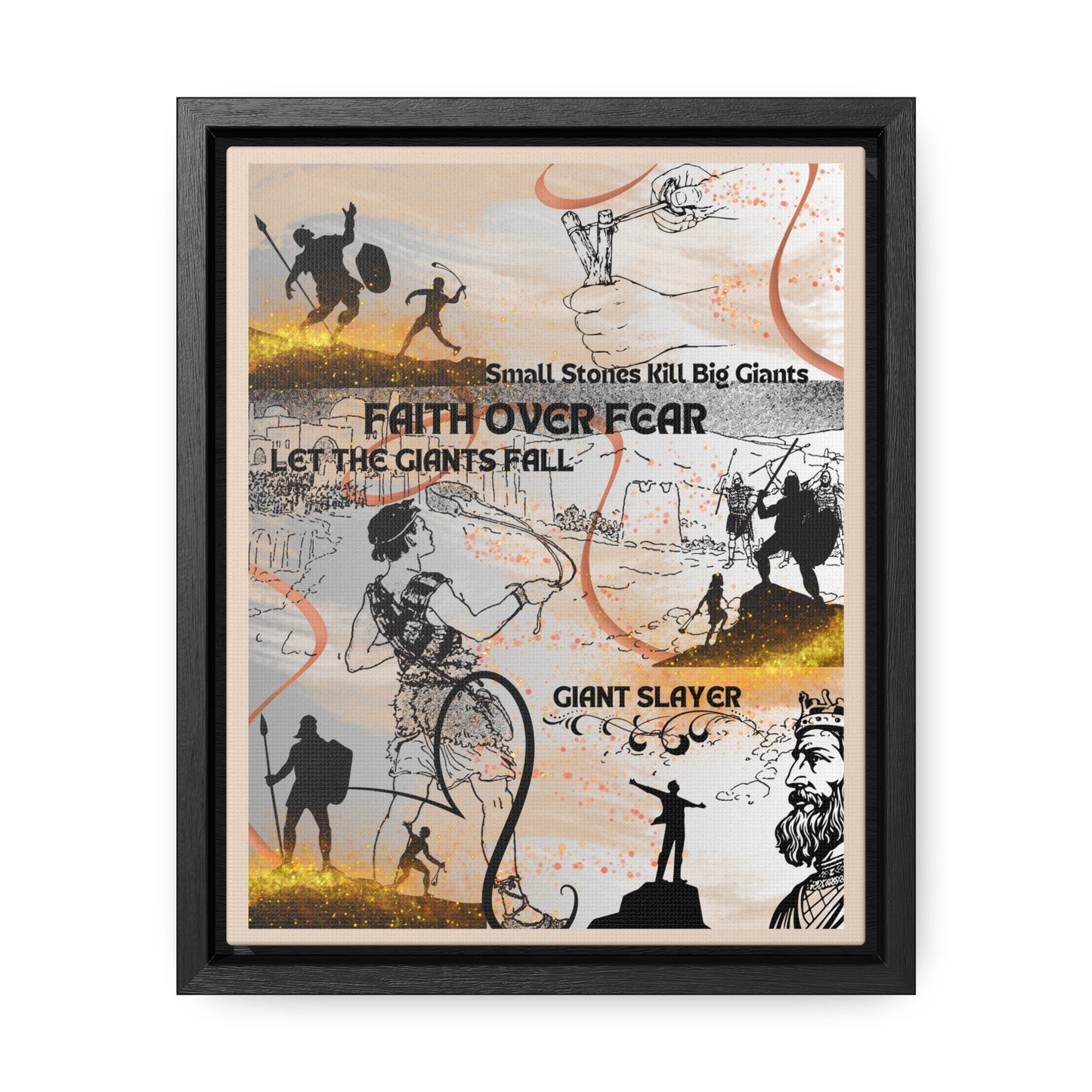 Faith Over Fear Canvas Wall Art