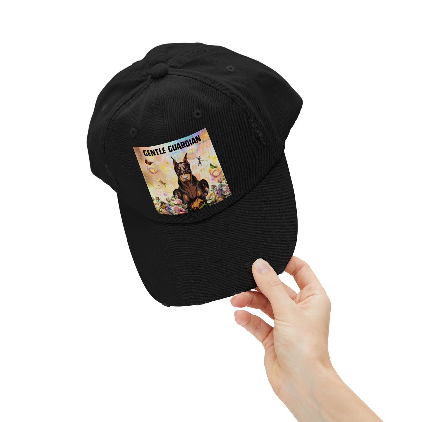 Gentle Guardian Distressed Cap