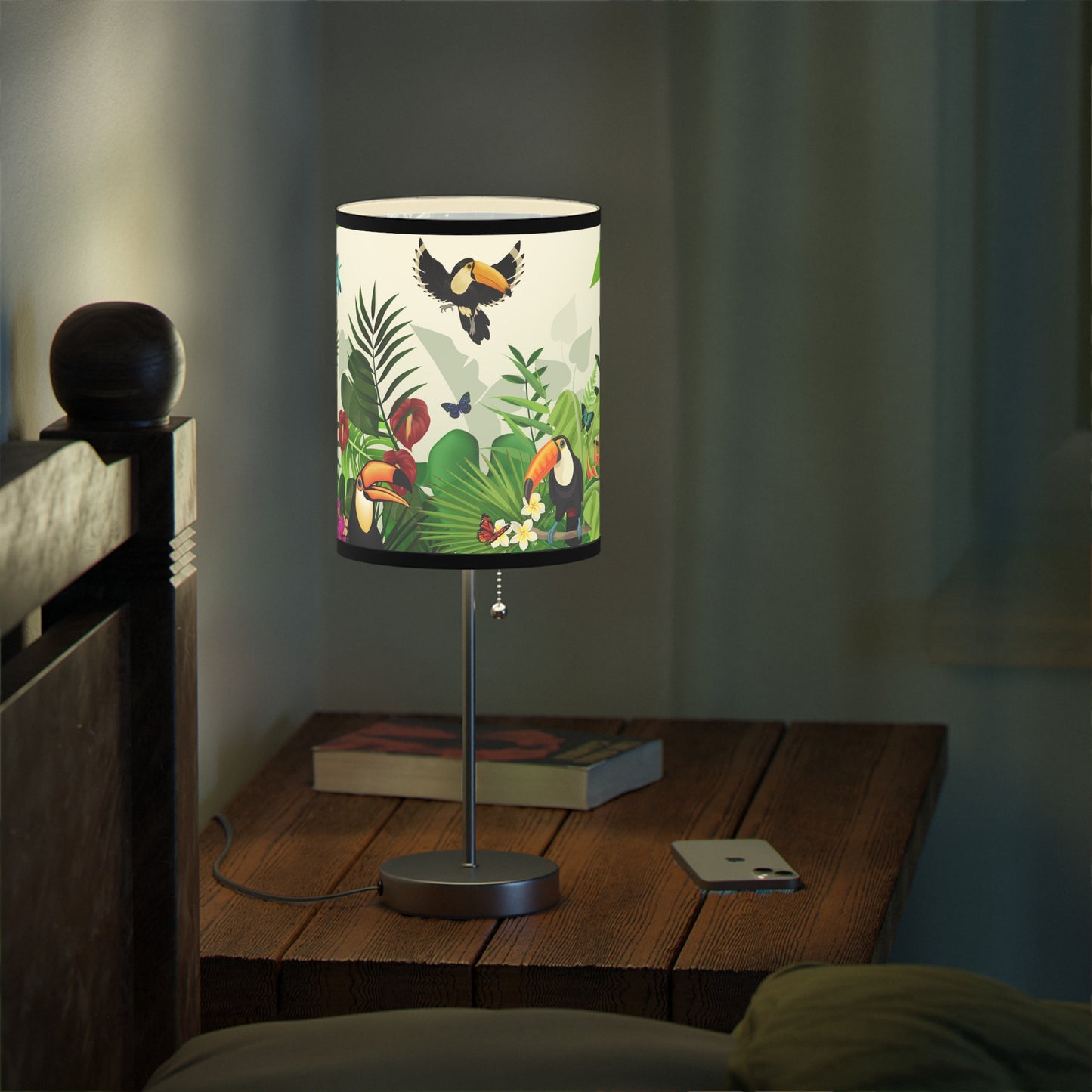 Feathered Friends Lamp on a Stand, US|CA plug