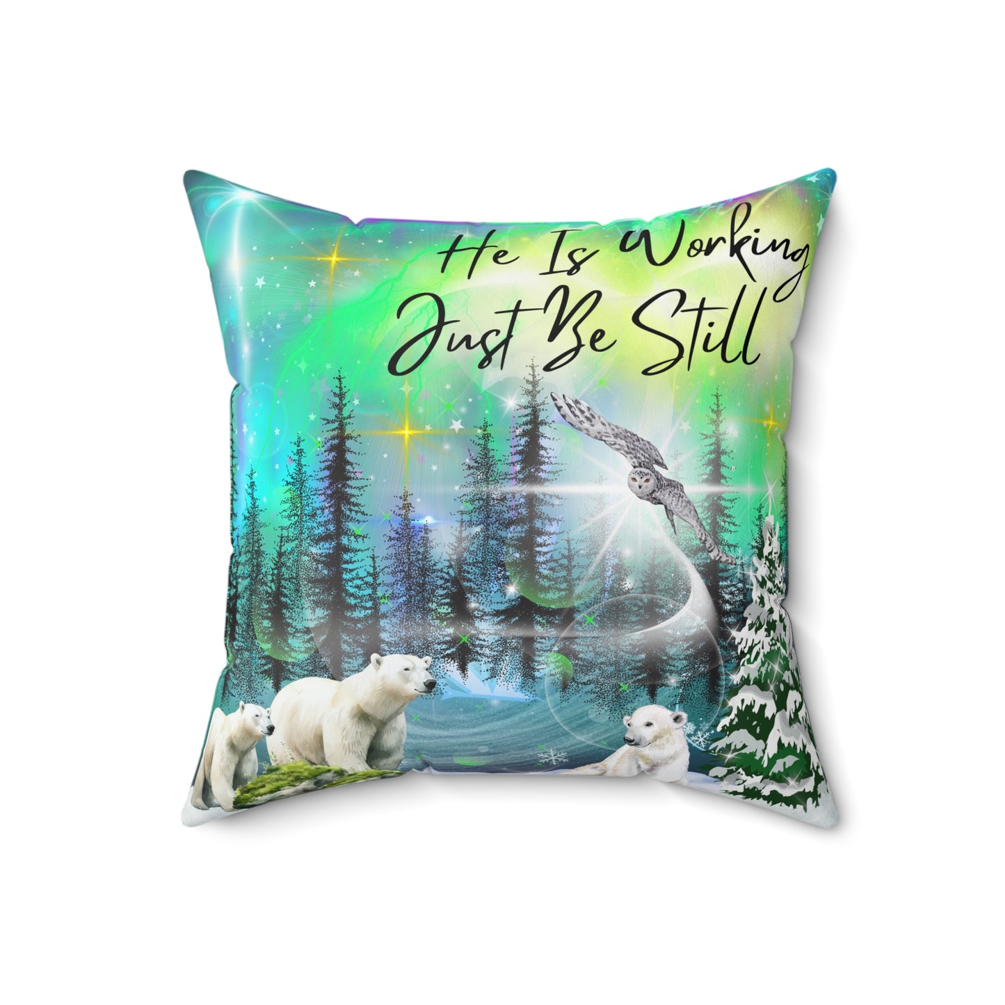 Polyester Square Pillow