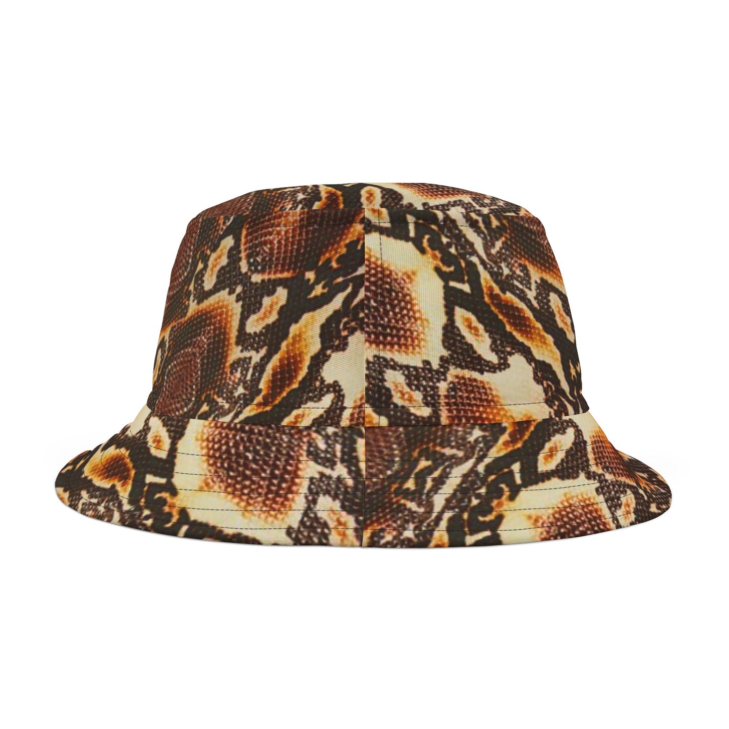 Bucket Hat (AOP) Python Brown