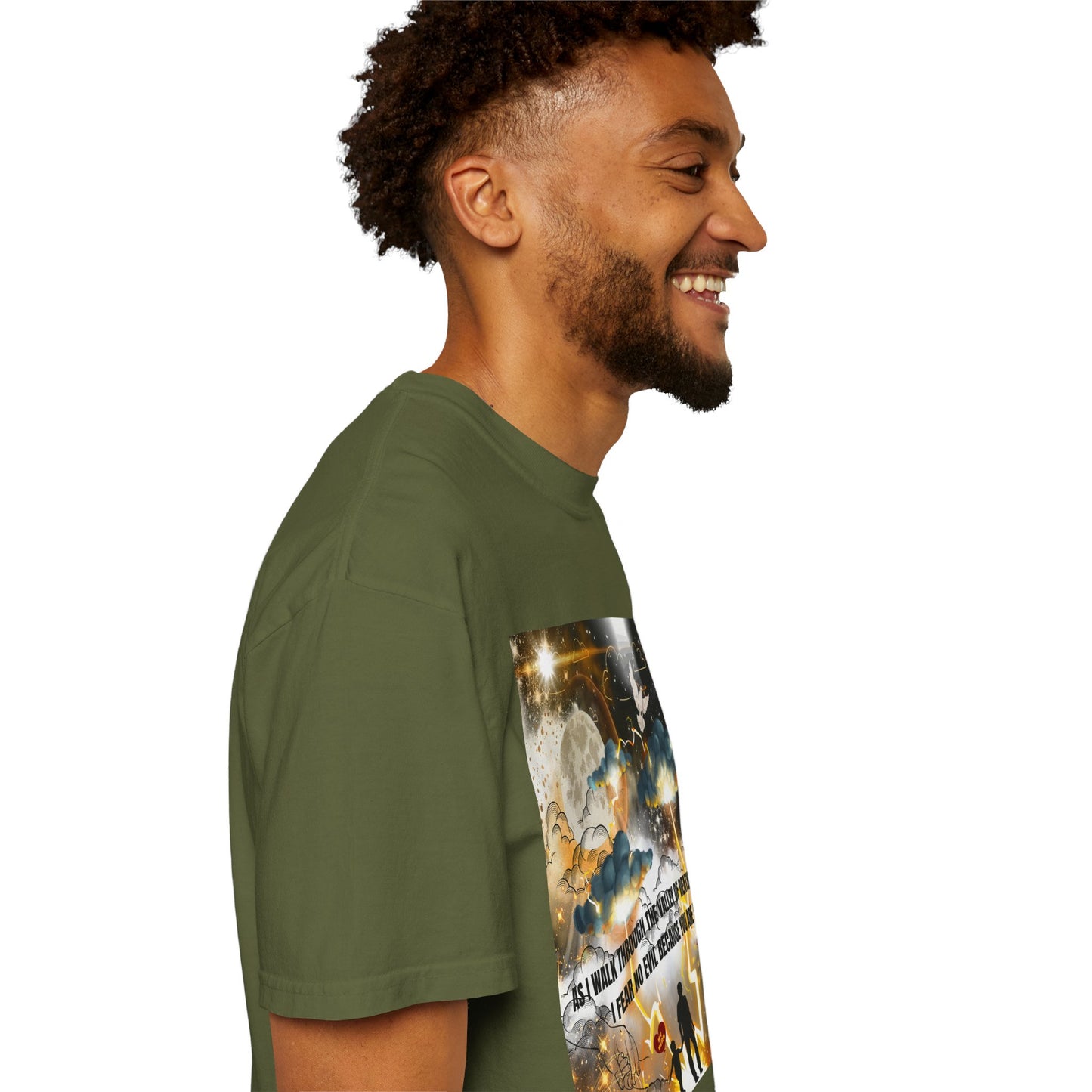 I Fear No Evil Unisex Garment-Dyed T-shirt