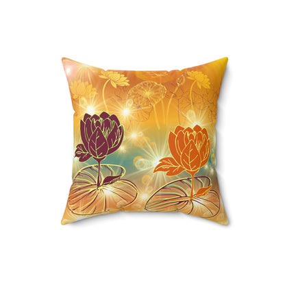 Reflections Spun Polyester Square Pillow