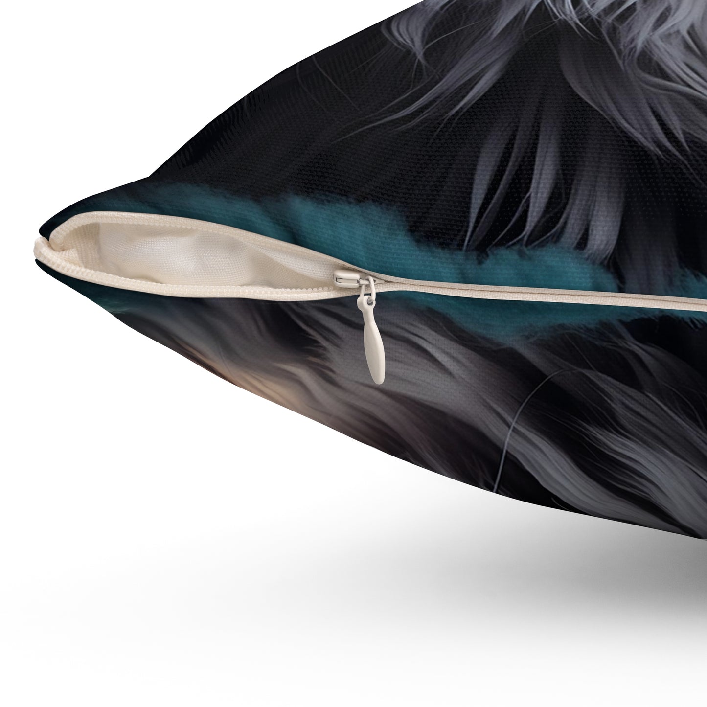 Spun Polyester Square Pillow Dahlia 2