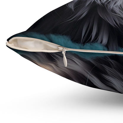 Spun Polyester Square Pillow Dahlia 2