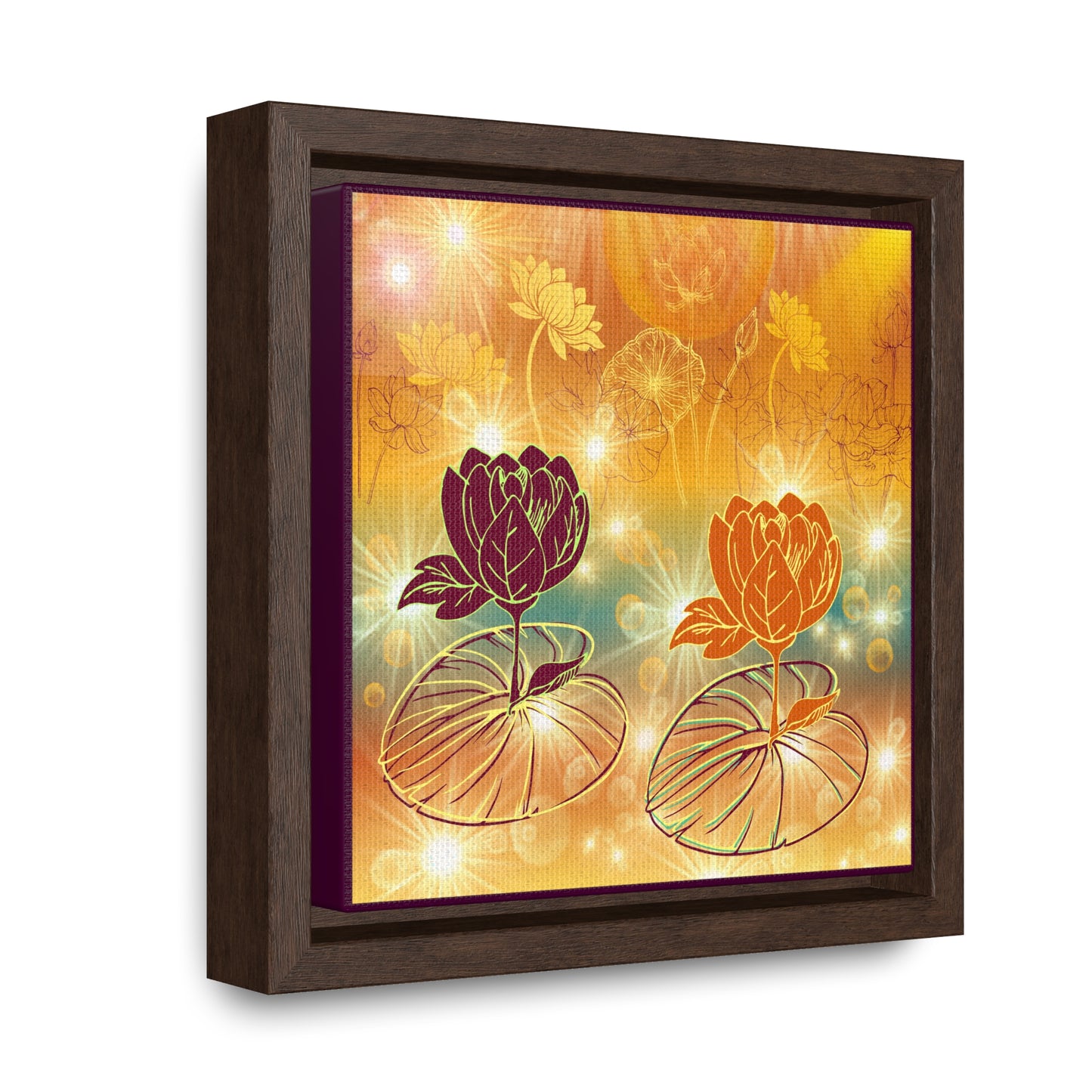 Reflections Gallery Canvas Wraps, Square Frame