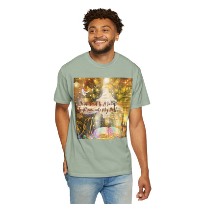 Your Word Unisex Garment-Dyed T-shirt