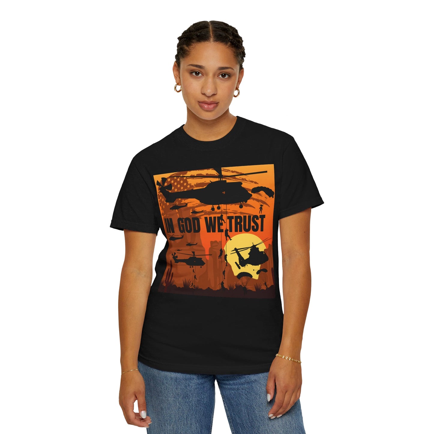 In God We Trust Unisex Garment-Dyed T-shirt