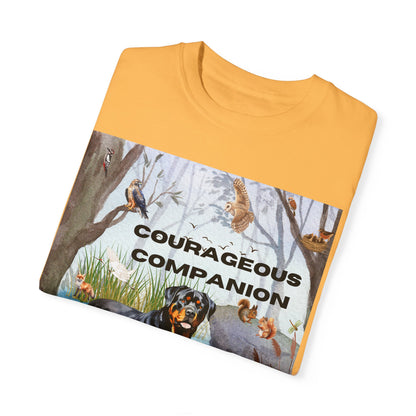 Courageous Companion Unisex Garment-Dyed T-shirt