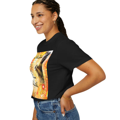 Leave The Light On Unisex Garment-Dyed T-shirt