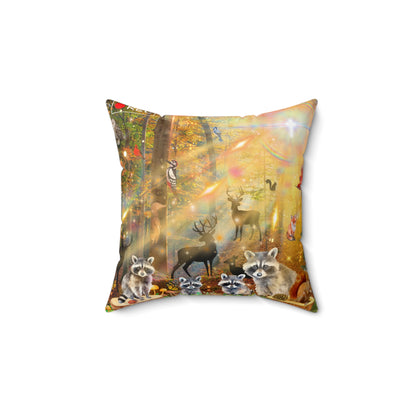 Take A Hike Spun Polyester Square Pillow