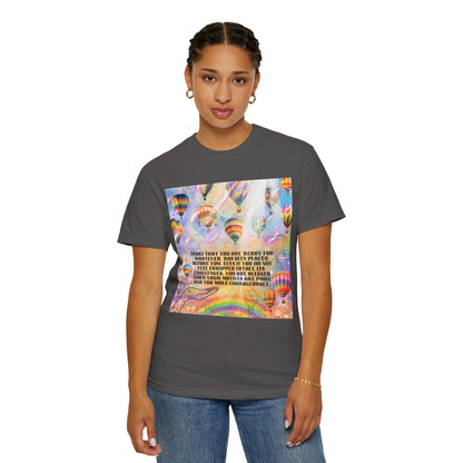 Trust That You Are Ready Unisex Garment-Dyed T-shirt