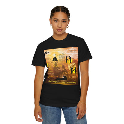 Enjoy The Journey Unisex Garment-Dyed T-shirt