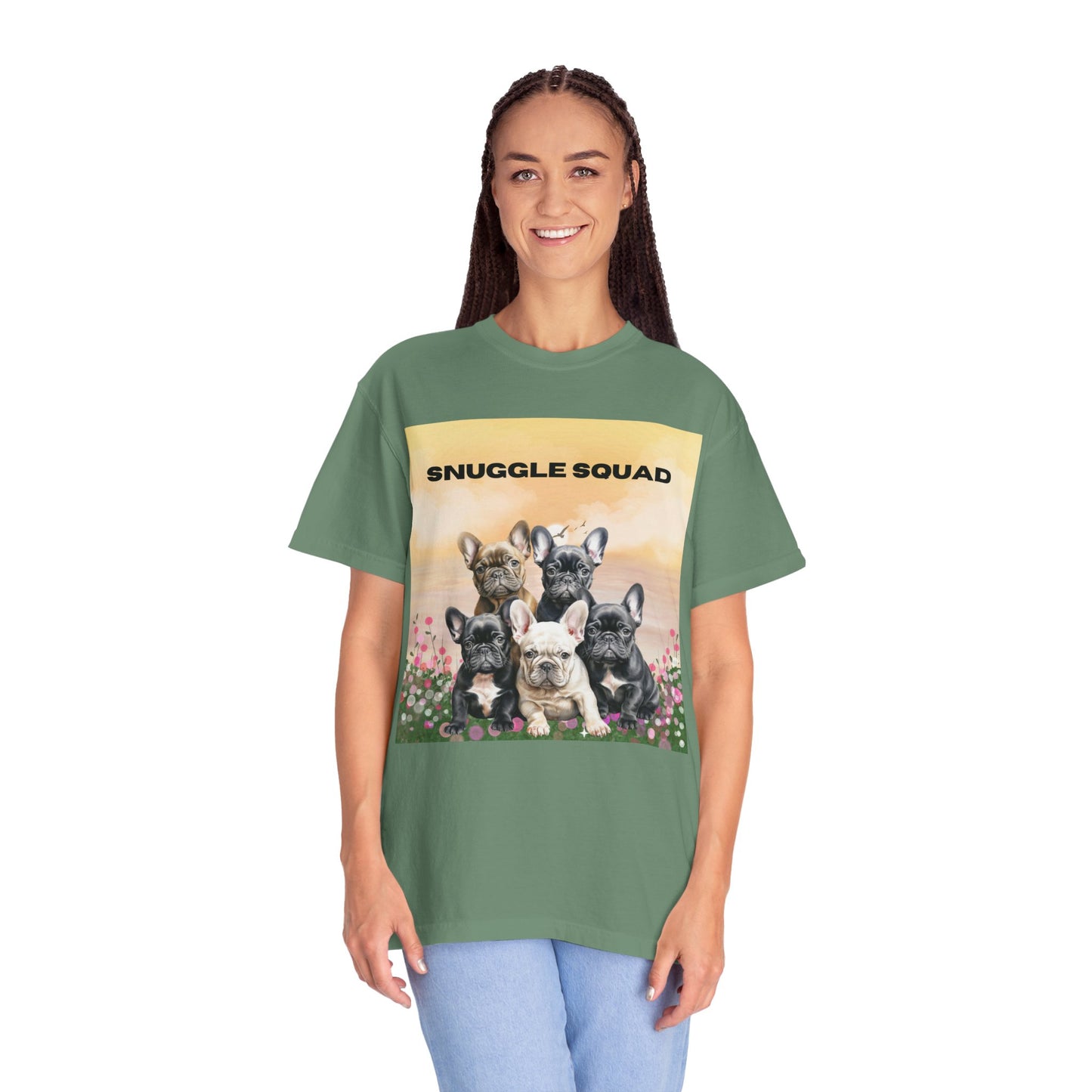 Snuggle Squad Unisex Garment-Dyed T-shirt