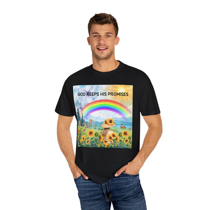 God Keeps His Promises Unisex Garment-Dyed T-shirt