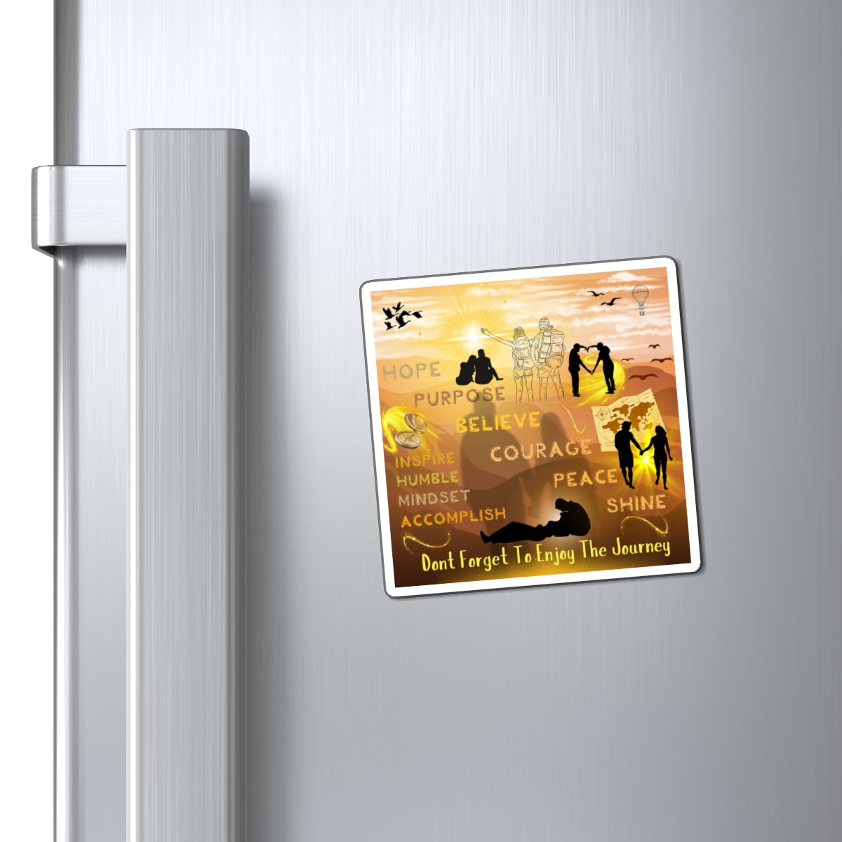 Enjoy The Journey Magnets