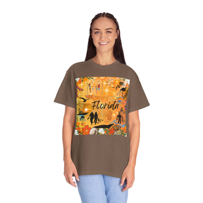 Florida Unisex Garment-Dyed T-shirt