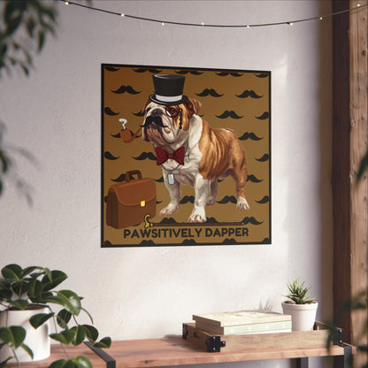 Pawsitively dapper Fine Art Posters