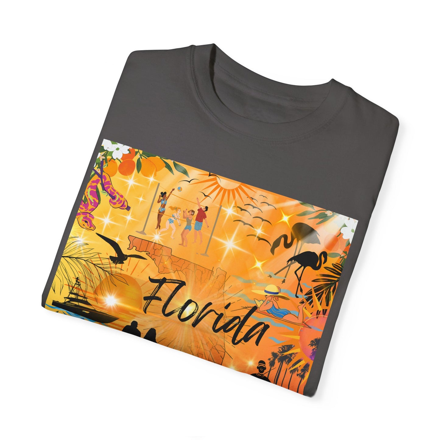 Florida Unisex Garment-Dyed T-shirt