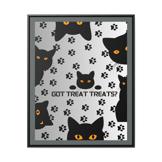 Got Treat Treats Canvas Wall Art