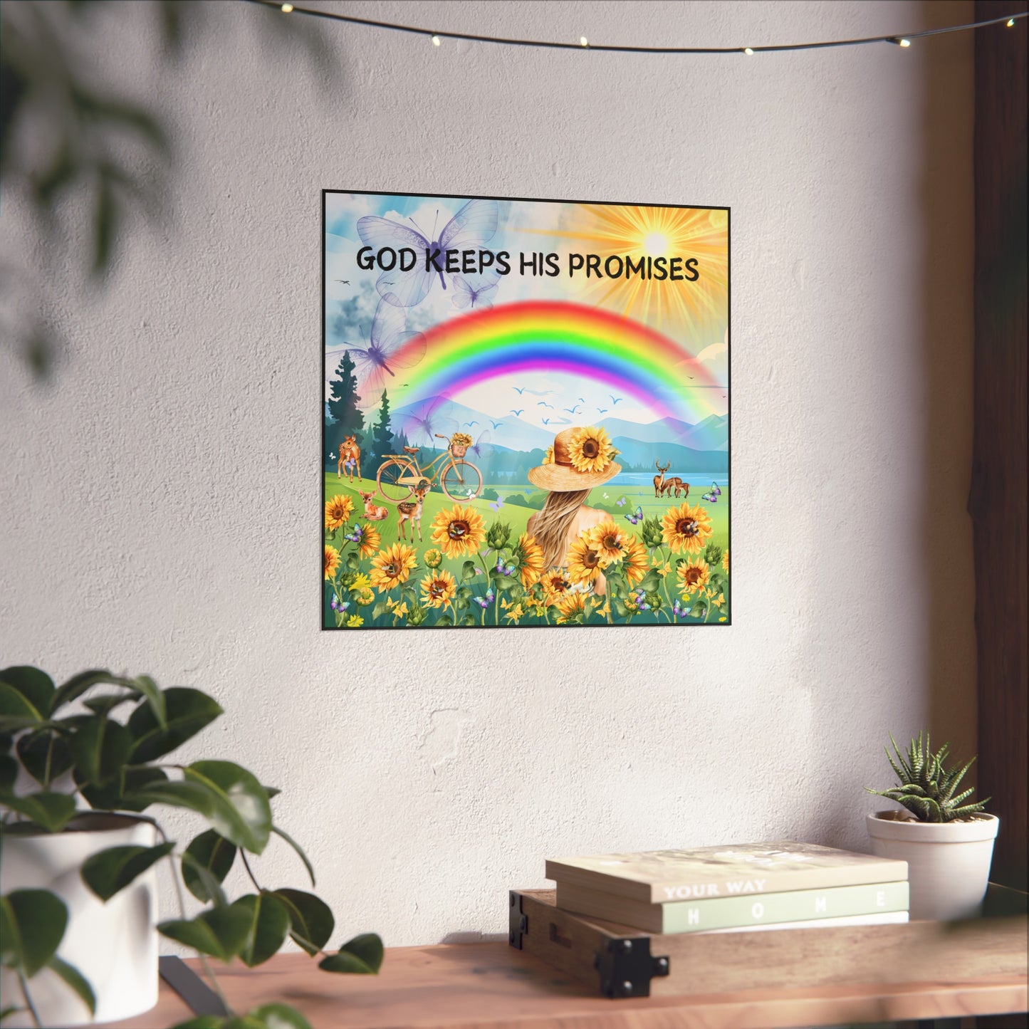 God Keeps His Promises Fine Art Posters