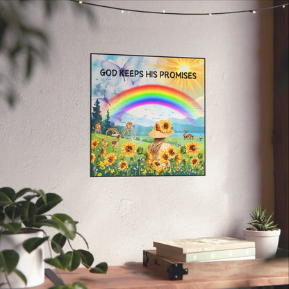 God Keeps His Promises Fine Art Posters