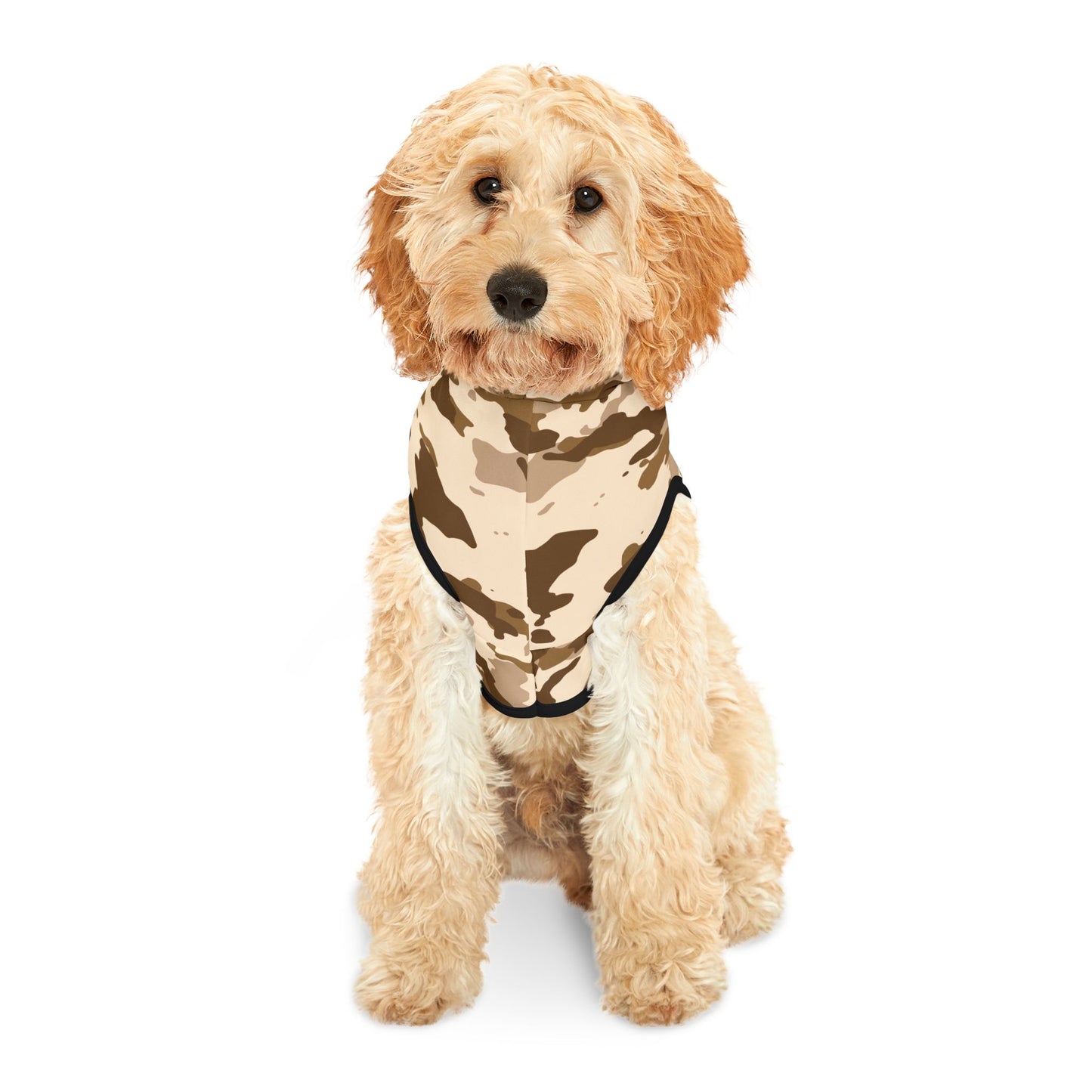 Pet Hoodie Camo Tan