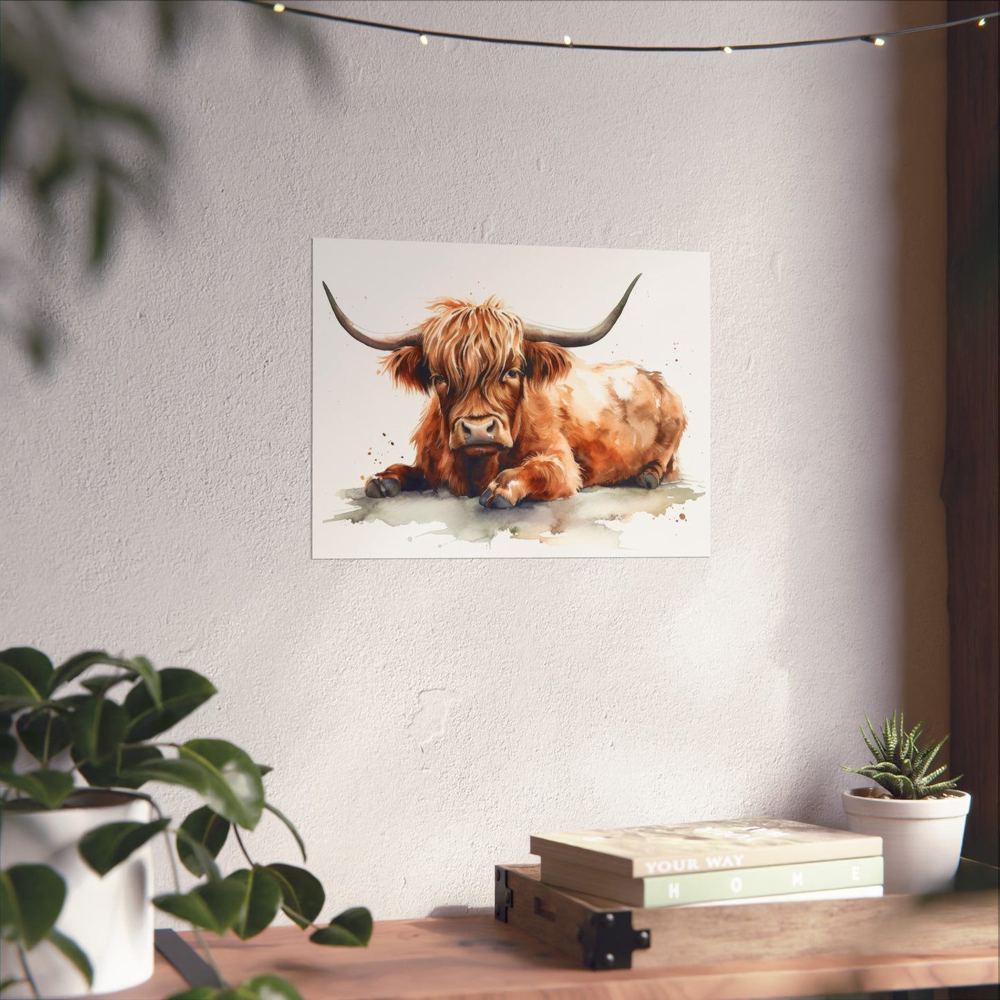 Highland Cow 2 Fine Art Posters