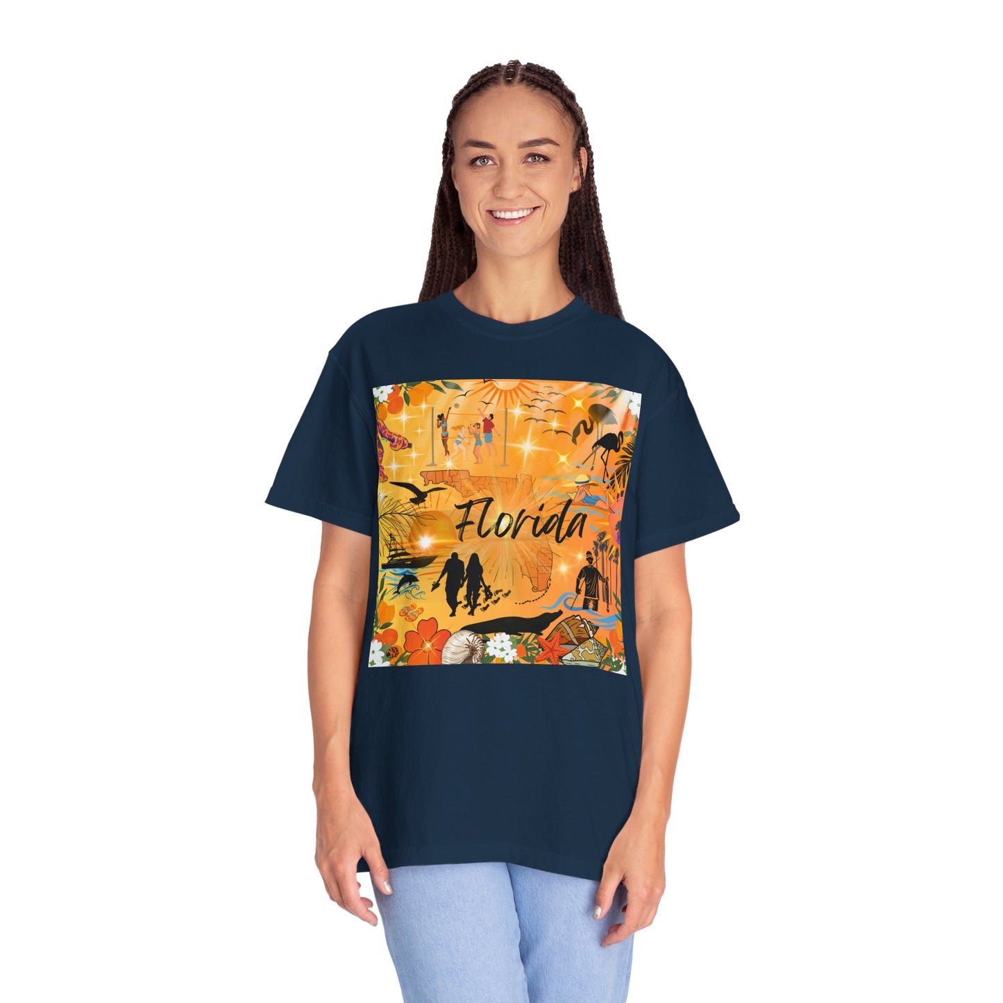 Florida Unisex Garment-Dyed T-shirt