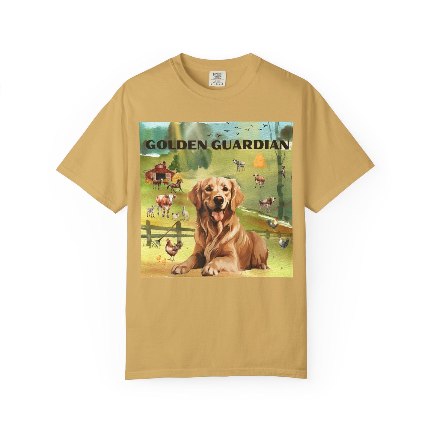 Golden Guardian Unisex Garment-Dyed T-shirt
