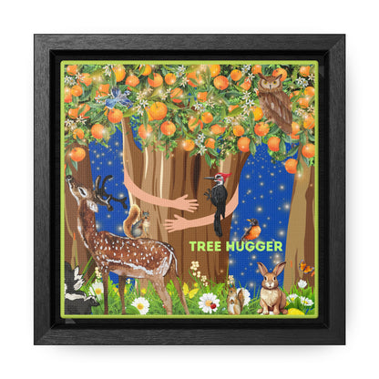 Tree Hugger Canvas Wall Art