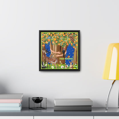 Tree Hugger Canvas Wall Art