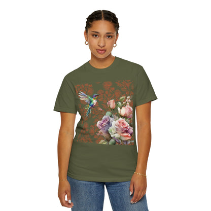 Hummingbird 1 Unisex Garment-Dyed T-shirt
