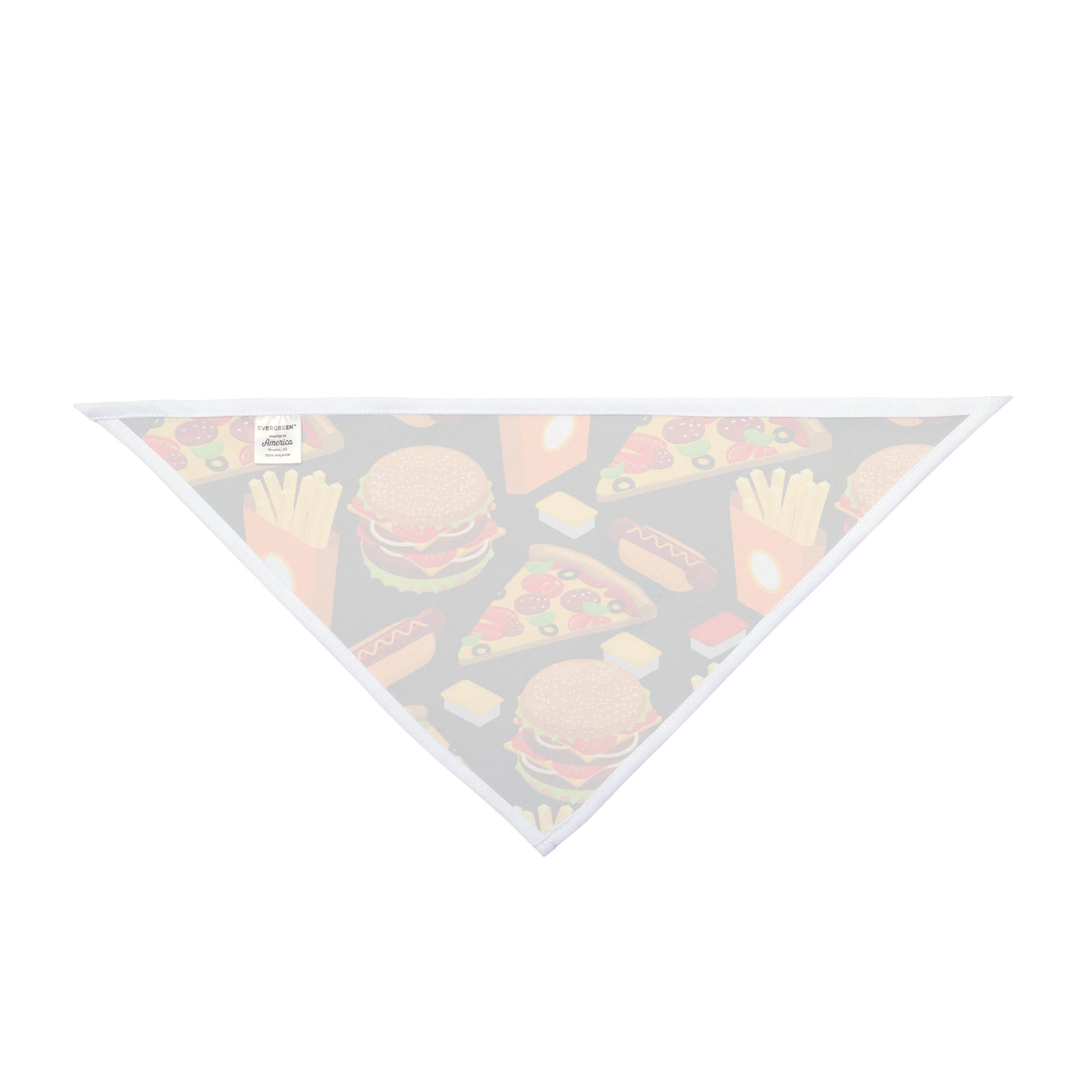 Pet Bandana Fast Food