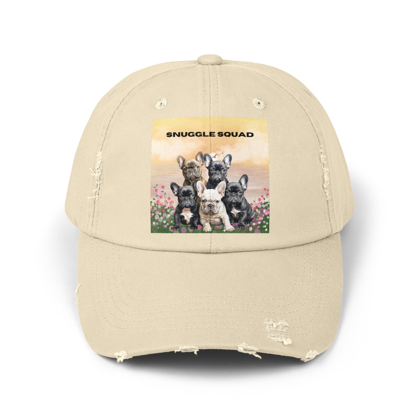 Snuggle Squad Unisex Distressed Cap