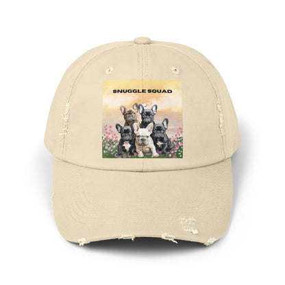 Snuggle Squad Unisex Distressed Cap