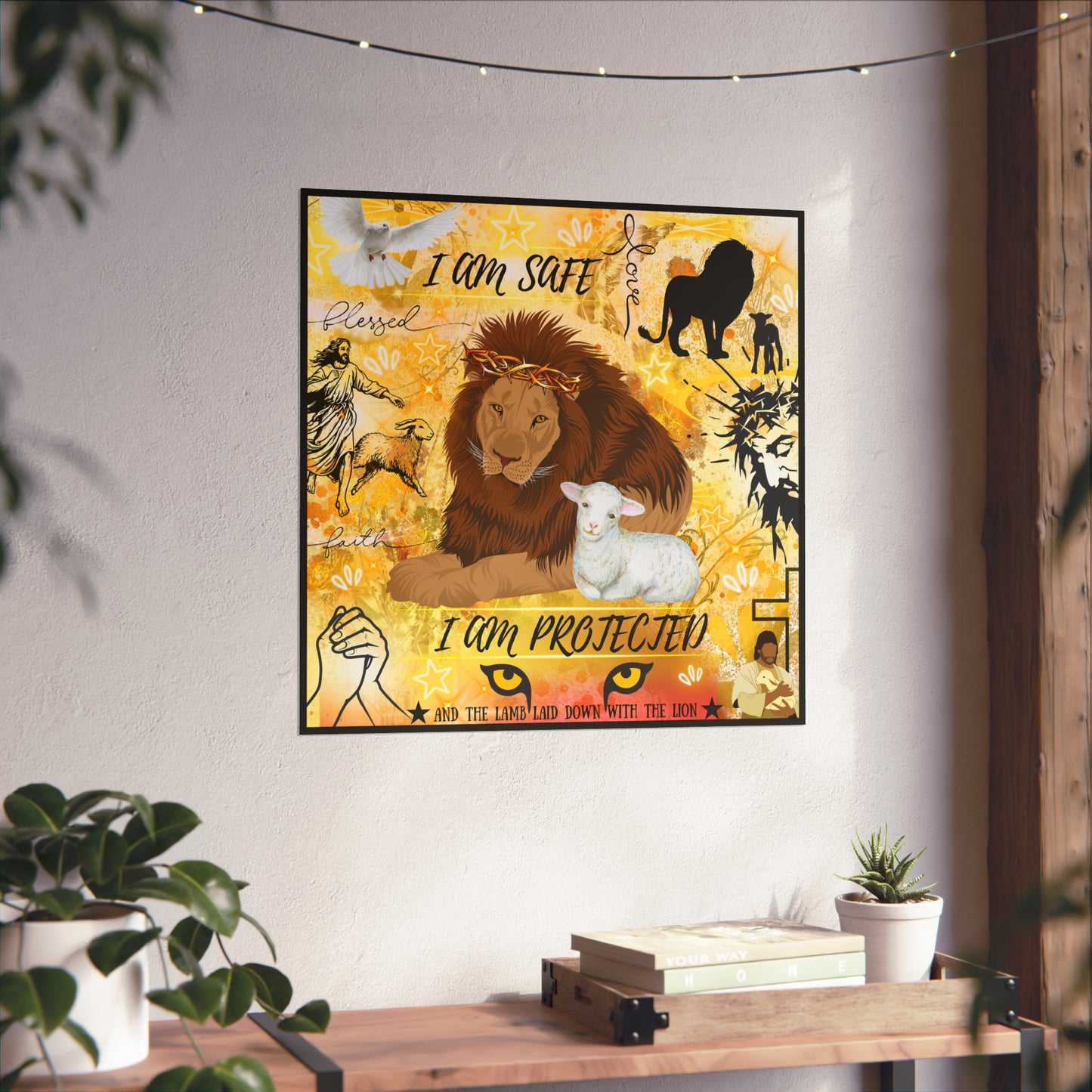 I Am Safe Fine Art Posters