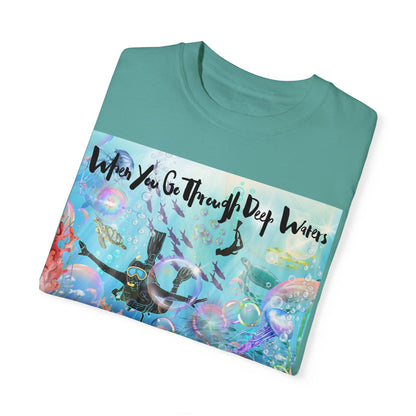 I Will Be With You Unisex Garment-Dyed T-shirt