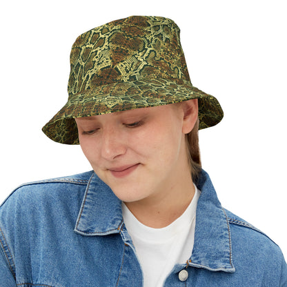 Bucket Hat (AOP) Python Green