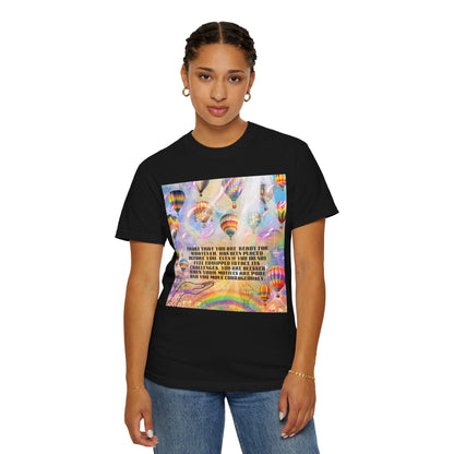 Trust That You Are Ready Unisex Garment-Dyed T-shirt